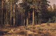 Ivan Shishkin Landscape oil painting reproduction